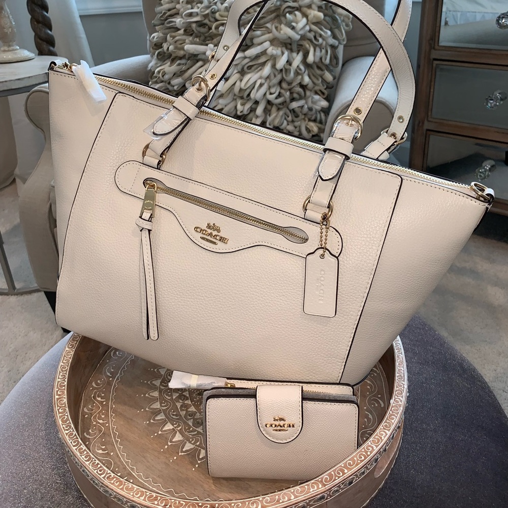 SOLD! Coach bag and wallet